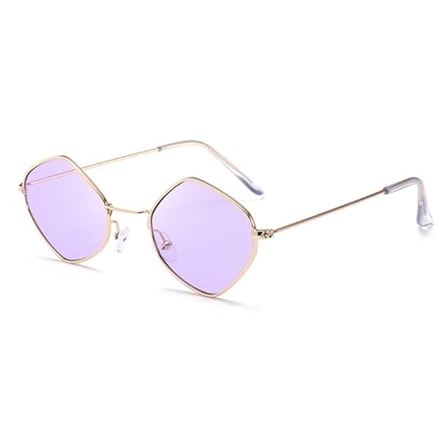 CVZQTE Sonnenbrille für Herren und Damen, Vintage, kleiner Rahmen, farbige Gläser, Outdoor-Brille von CVZQTE