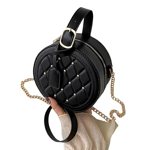 CVZQTE Trendy Damen Nieten Schultertasche Modische Handtasche Umhängetaschen für Mädchen von CVZQTE