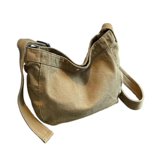 CVZQTE Trendy Unisex Vintage Messenger Bag Japanische Mode mit großer Kapazität Schultertaschen von CVZQTE