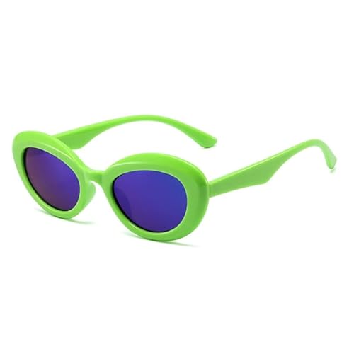 CVZQTE UvSunglasses Damen Kleines Gesicht Vintages Ovale Sonnenbrillen Für Frauen Männer Cobains Sonnenbrillen Blendfreie Strandsonnenbrille von CVZQTE