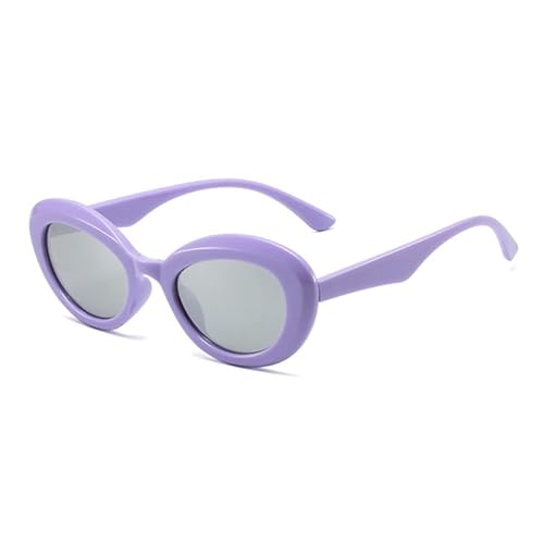 CVZQTE UvSunglasses Damen Kleines Gesicht Vintages Ovale Sonnenbrillen Für Frauen Männer Cobains Sonnenbrillen Blendfreie Strandsonnenbrille von CVZQTE