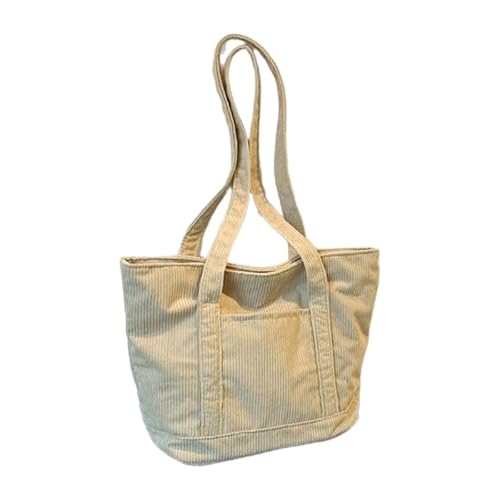CVZQTE Vielseitige Cord-Schultertasche für Damen, multifunktionale Schultertasche, praktische und stylische Handtasche, trendige Tasche für Damen von CVZQTE