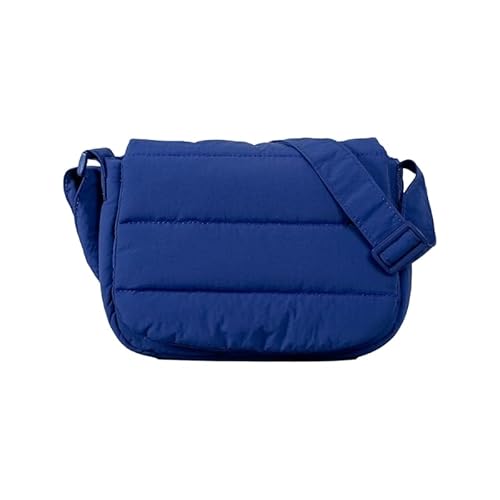 CVZQTE Winter-Geldbörse, Umhängetasche, modische gesteppte Handtasche für Damen, perfekt für den täglichen Gebrauch, blau von CVZQTE