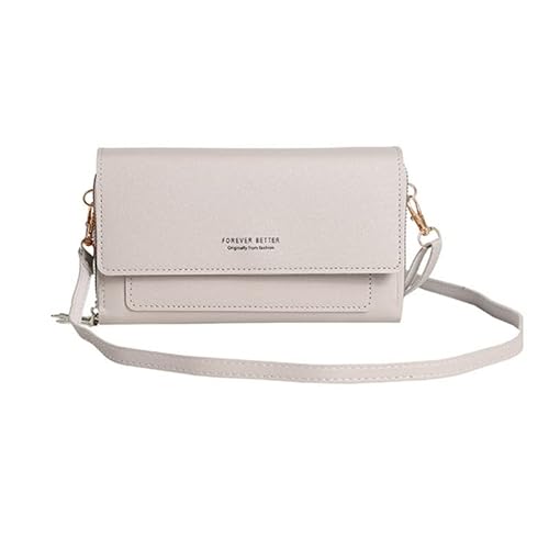 Damen Umhängetasche, PU-Umhängetasche, multifunktionale Umhängetasche, Damen-Geldbörse, modische Geldbörse, Clutch für den Alltag von CVZQTE