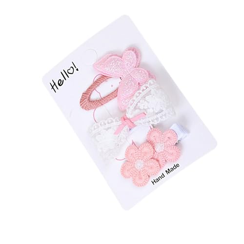 Haarspangen, Kopfschmuck, Haarnadel, Haarspangen, Spitze, Stickerei, Blumenclips für Babys, Kleinkinder, Haarschmuck, Baby-Haar-Accessoire von CVZQTE