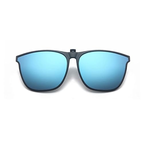 Nachtfahrbrille Damen Clip-on Polarisierte Sonnenbrille Autofahrerbrille Nachtsicht Herren Klapplinse von CVZQTE