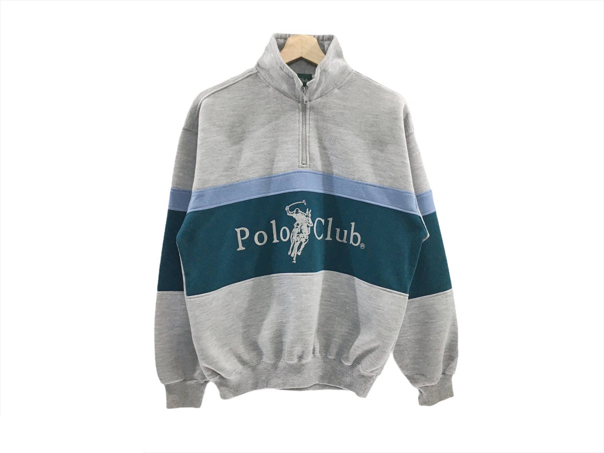 2-Farbig Polo Club Big Logo Pullover Spellout Sweatshirt 2-Farbig Polo Club Big Logo Pullover Spellout Sweatshirt von CVichaivintage