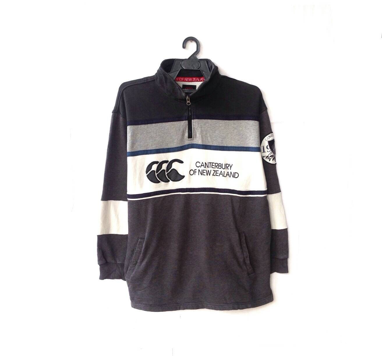 Canterbury Von Neuseeland Halb Reißverschluss Sweatshirt von CVichaivintage
