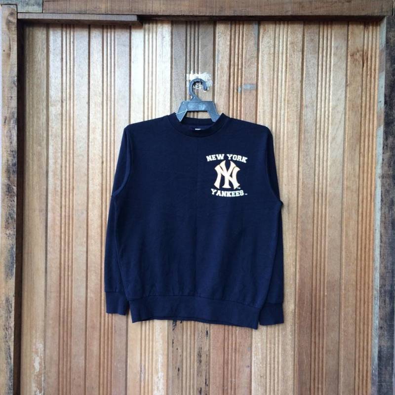 Ny New York Yeenkes Spellout Pullover Sweatshirt Mlb Baseball von CVichaivintage
