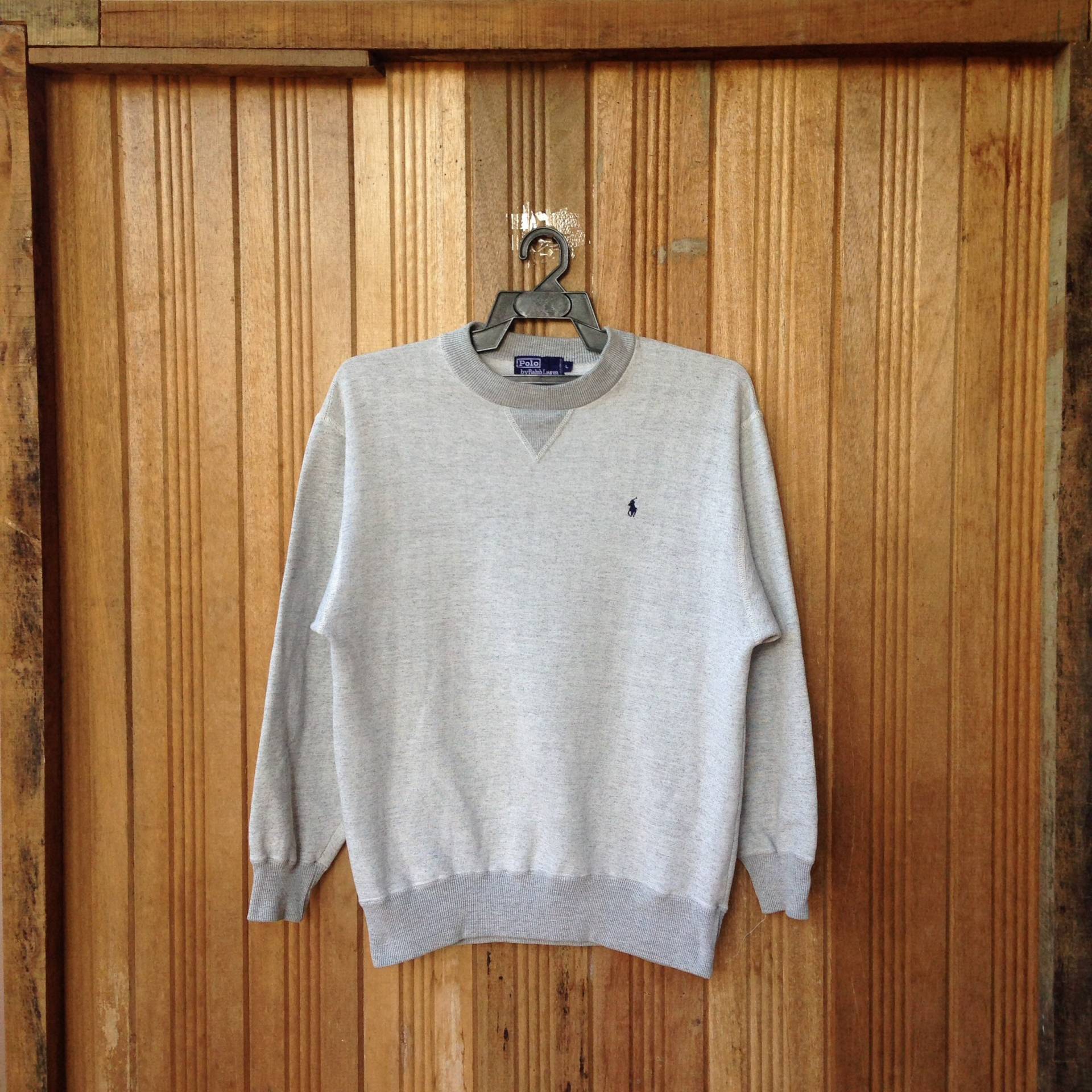 Polo Ralph Lauren Kleine Pony Stickerei Pullover Sweatshirt von CVichaivintage