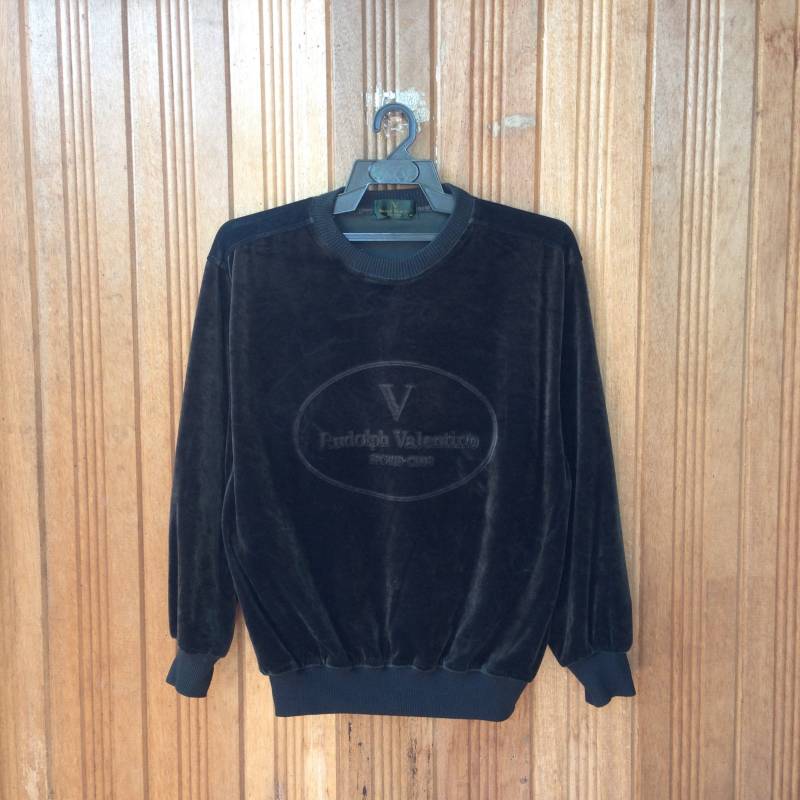 Rudolph Valentino Spellout Pullover Jumper Sweatshirt von CVichaivintage