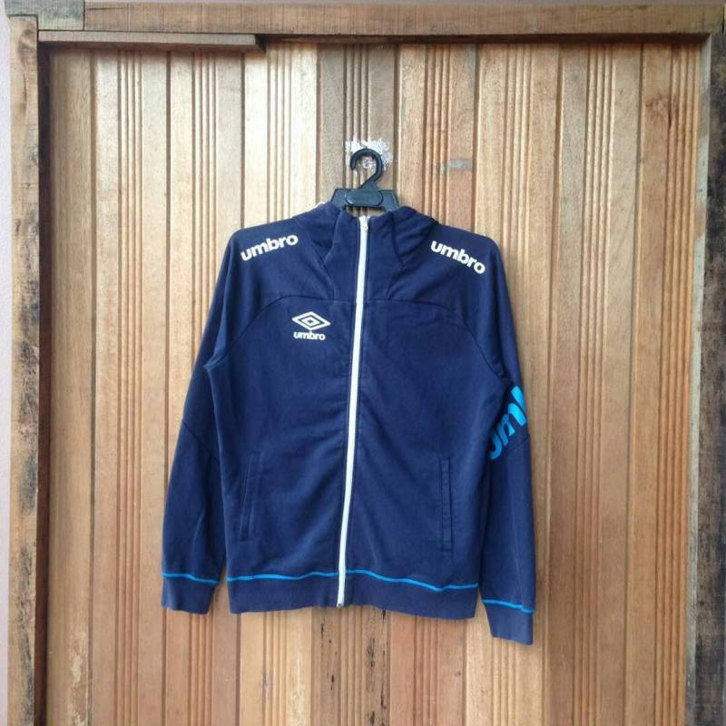 Umbro Kleine Logo Spellout Pullover Jacke Zip Up von CVichaivintage