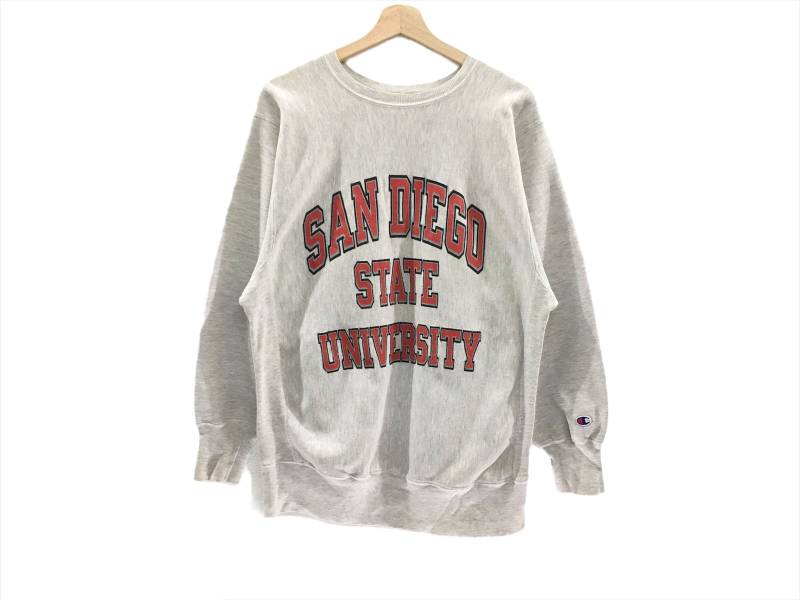Vintage Champion Reverse Weave X San Diego State Universität Stickerei Pullover Sweatshirt Hergestellt in Den Usa von CVichaivintage