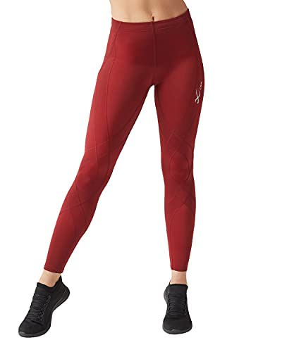 CW-X Damen Women's Endurance Generator Joint and Muscle Support Compression Tight Enge Passform, Syrah, Large von CW-X