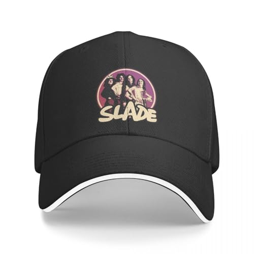 Baseballcap Slade Band Glam Rock Baseball Kappe Hut Luxus Golf Tragen Golf Hut Mann Hut Strand Herren Tennis Frauen von CWCMZDH