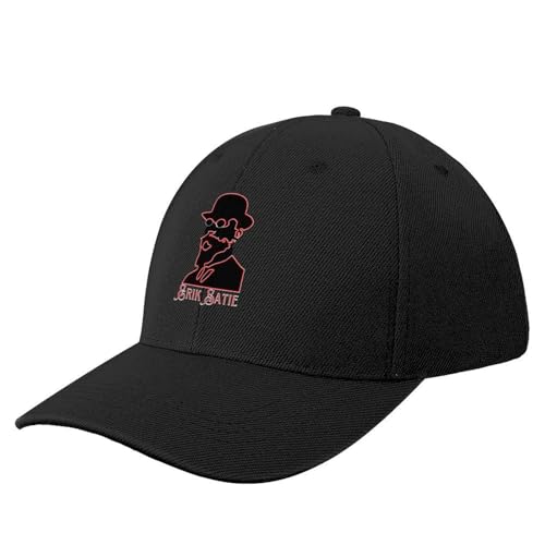 Baseballmützen Baseball Kappe Erik Satie Neon Baseball Cap Luxus Mann Hut Mann Kappe Hut Strand Geburtstag Frauen Golf Tragen Männer von CWCMZDH