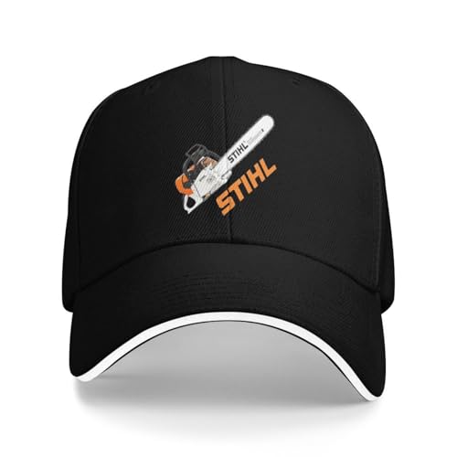 CWCMZDH Baseball Cap Baseballkappe Stihls Tool Logo Verstellbare Sommermütze für Herren, viele Stile von CWCMZDH