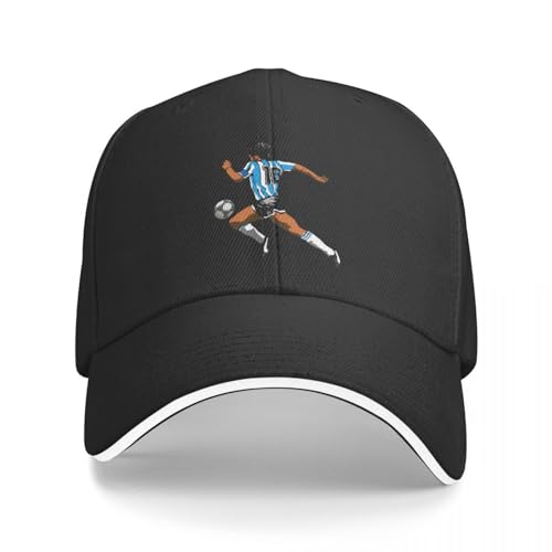CWCMZDH Baseballmütze Baseballkappe EL Diego Argentina Washed Herren Baseballmütze Radfahren Trucker Snapback Caps Dad Hat Golfhüte von CWCMZDH
