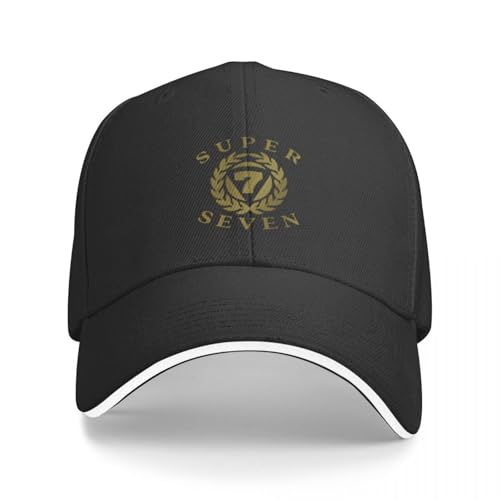 CWCMZDH Baseballmütze Basecap Die Original Super Seven Active Baseball Cap Wild Ball Hat Anime Gentleman Hat Damen Golfbekleidung Herren von CWCMZDH