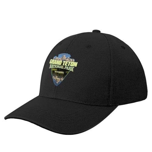 CWCMZDH Baseballmützen Baseball Kappe Grand Teton National Park (Pfeilspitze) Baseballmütze Luxus-Mann-Hut Neue Mütze Damen Golfbekleidung Herren von CWCMZDH