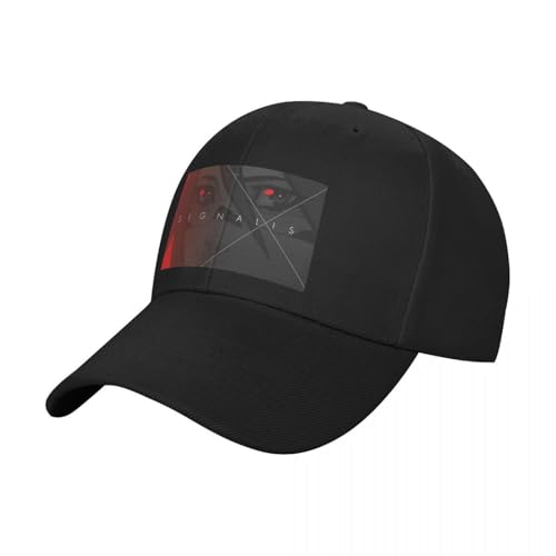 CWCMZDH Baseballmützen Baseball Kappe Signalis Spiel Baseball Cap süße Geburtstag Sonnenhut Weihnachtsmütze Herren Hüte Frauen von CWCMZDH