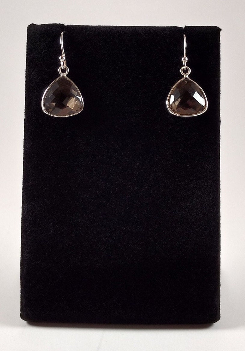 Antik Facettierte Glas Und Sterling Silber Ohrringe Handgemacht Von Chris Hay Antik Facettierte Glas Und Sterling Silber Ohrringe Handgemacht Von Chris Hay von CWHStoneworks