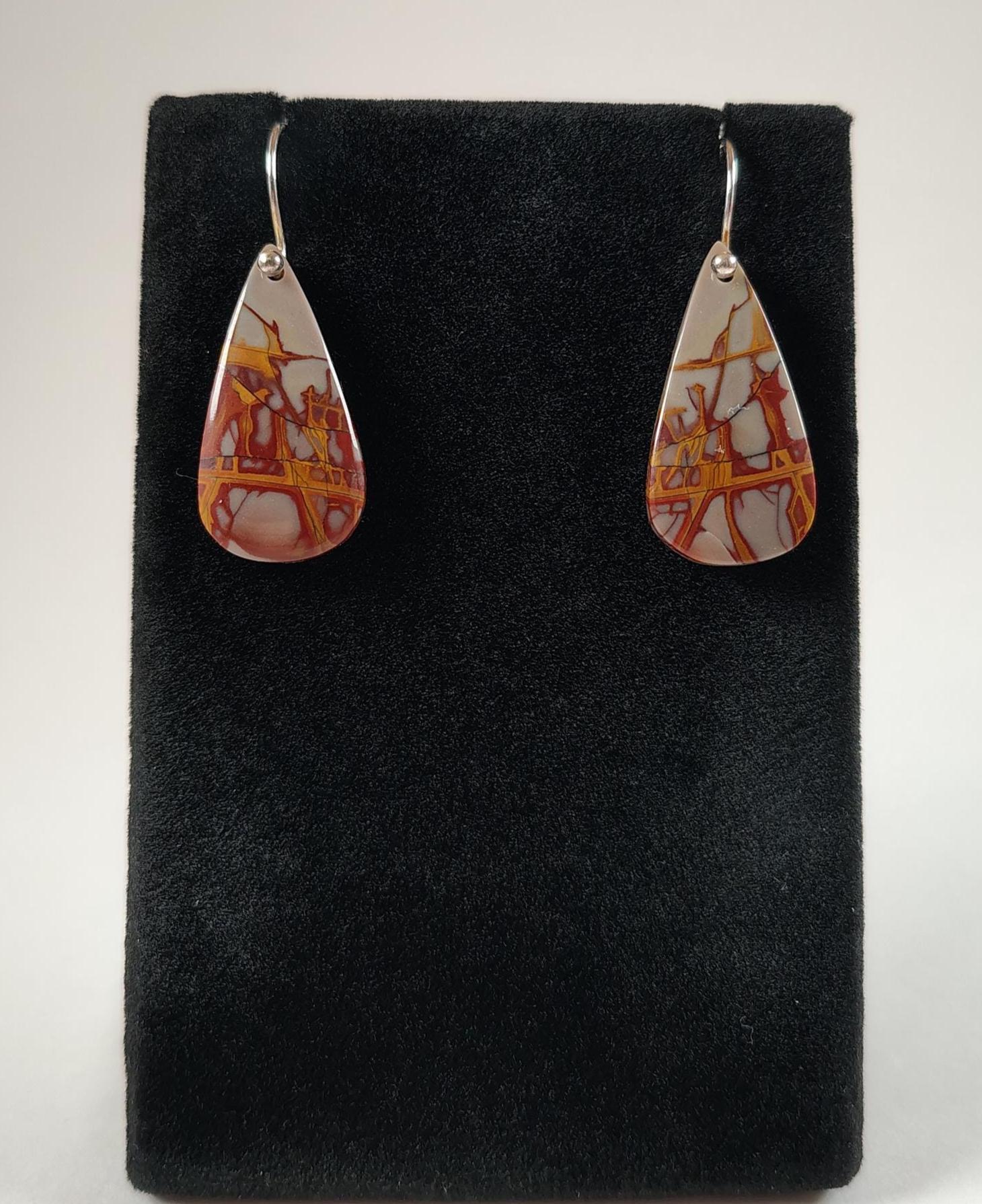 Noreena Jaspis Und Sterling Silber Ohrringe Handmade Von Chris Hay Noreena Jaspis Und Sterling Silber Ohrringe Handmade Von Chris Hay von CWHStoneworks