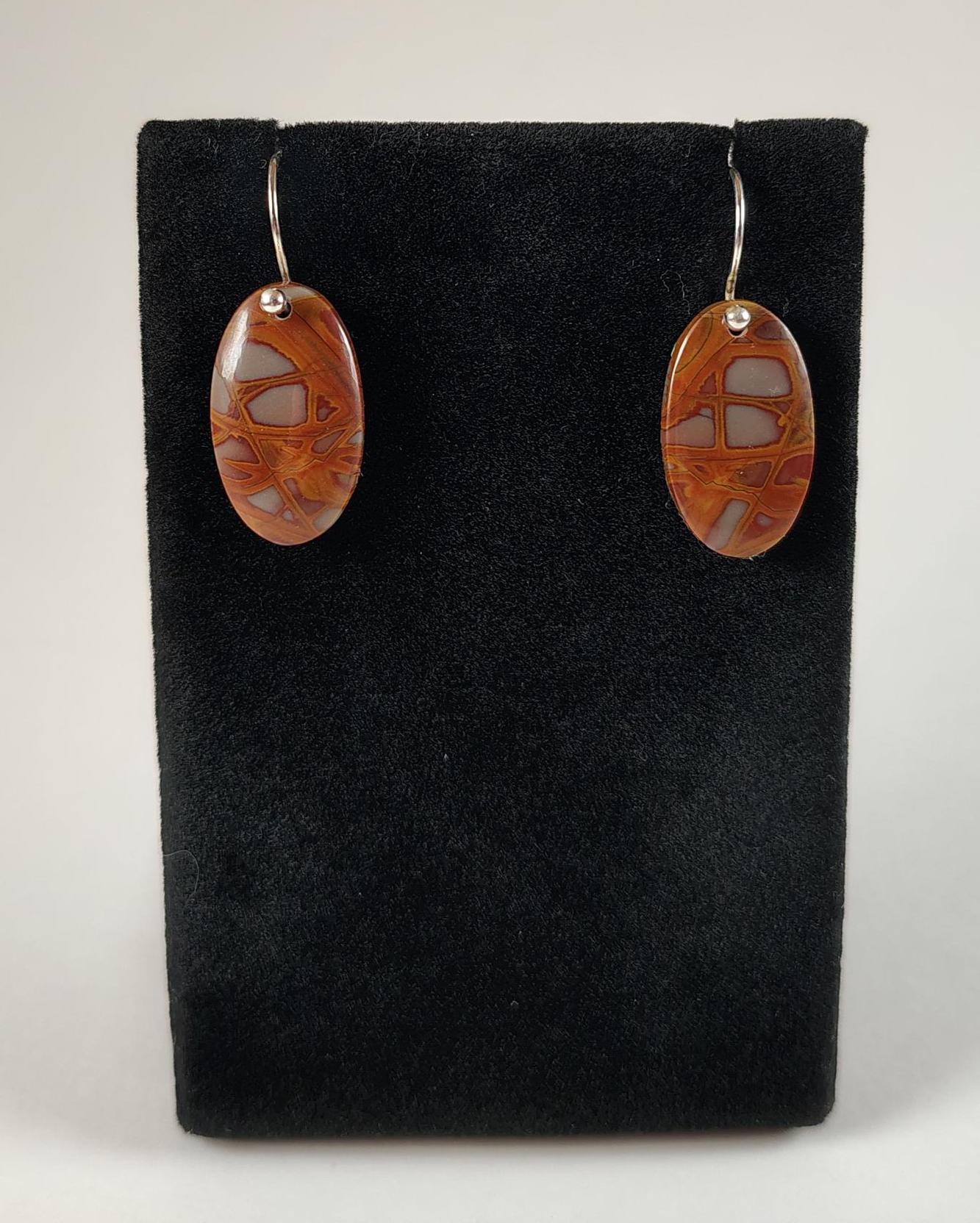 Noreena Jaspis Und Sterling Silber Ohrringe Handmade Von Chris Hay Noreena Jaspis Und Sterling Silber Ohrringe Handmade Von Chris Hay von CWHStoneworks