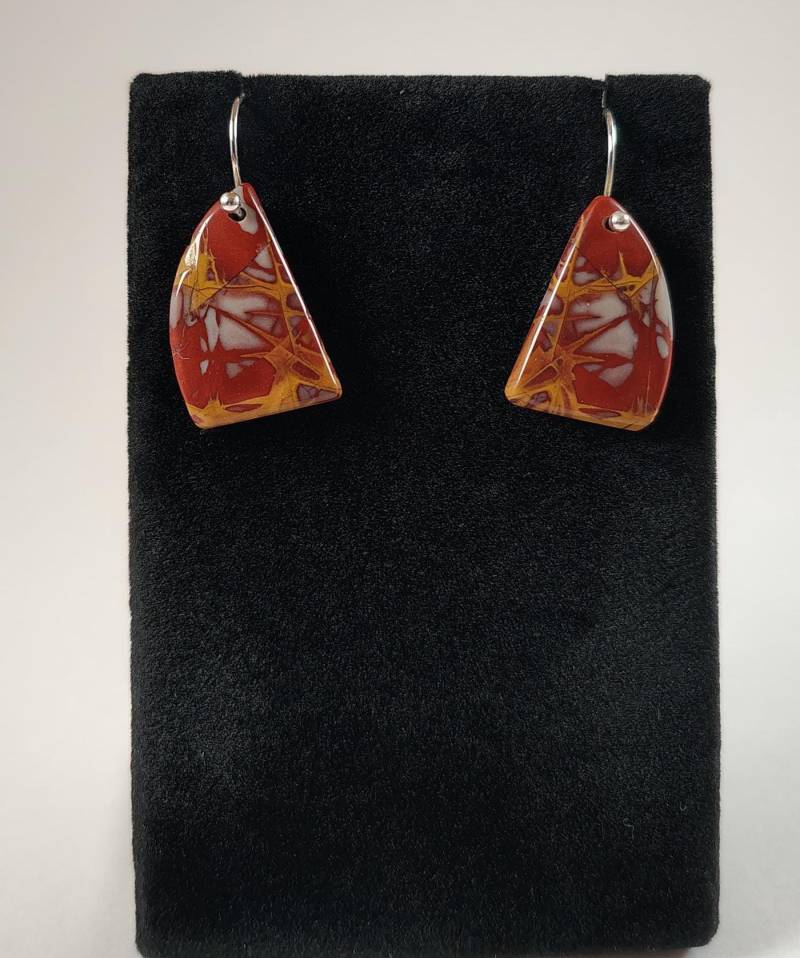 Noreena Jaspis Und Sterling Silber Ohrringe Handmade Von Chris Hay Noreena Jaspis Und Sterling Silber Ohrringe Handmade Von Chris Hay von CWHStoneworks