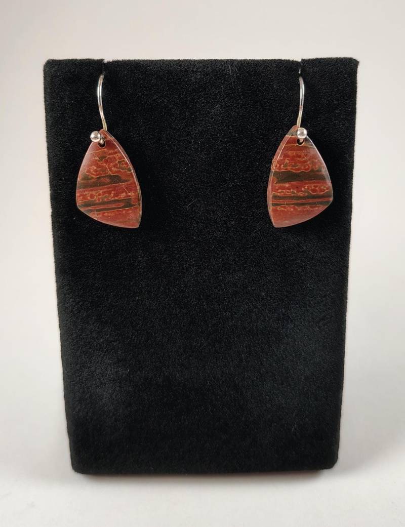 Picasso Japer Und Sterlingsilber Ohrringe Handgemacht Von Chris Hay Picasso Japer Und Sterlingsilber Ohrringe Handgemacht Von Chris Hay von CWHStoneworks