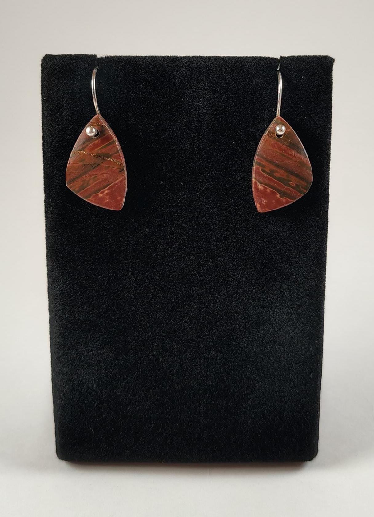Picasso Jaspis Und Sterling Silber Ohrringe Handgemacht Von Chris Hay Picasso Jaspis Und Sterling Silber Ohrringe Handgemacht Von Chris Hay von CWHStoneworks