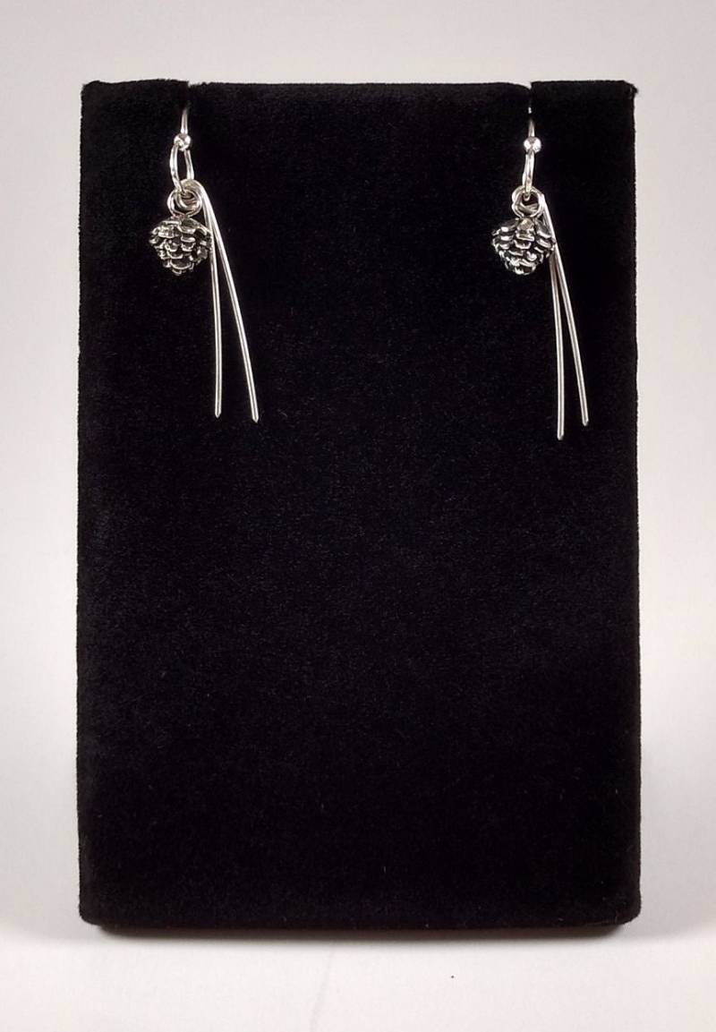 Red Pine Sterling Silber Ohrringe Von Chris Hay Handgefertigt von CWHStoneworks