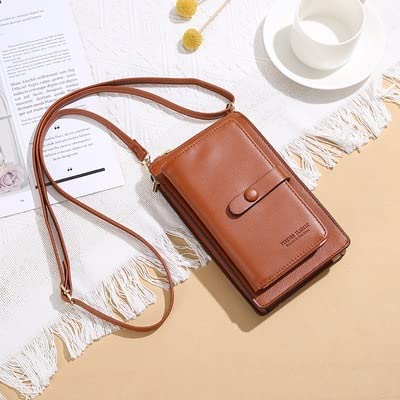 CWLPSL Damen-Geldbörse, One-Shoulder-Messenger-Geldbörse, großes Fassungsvermögen (Farbe: C) von CWLPSL