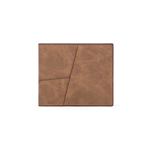 CWLPSL Geldbörse Herren Kurz Stil Herren Leder Geldscheinklammer Multi-Karten Tasche Portemonnaie von CWLPSL