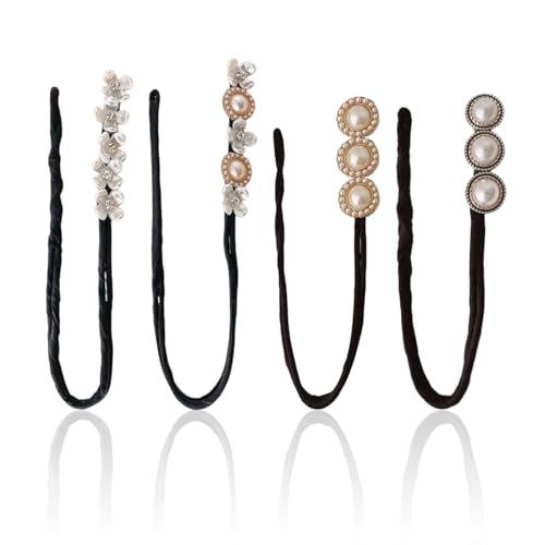 4 Stück Blumen-Haardreher, Elegante Haar-Accessoires, Damen-Haar-Accessoires, Haar-Tools, Haar-Accessoires, Modische Und Vielseitige Haar-Accessoires von CWPFVQA