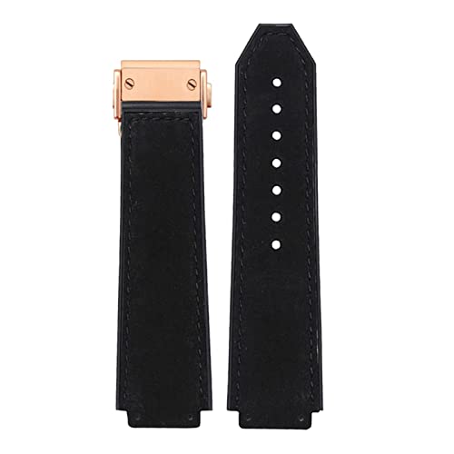CWZZWS 25 * 19mm echter Kuhleder Gummi -Uhrband für das klassische Fusion Universe Big Bang Serie Männer Belt Watch Band Butterfly Buckl CWZZWS 25 * 19mm echter Kuhleder Gummi -Uhrband für das klassische Fusion Universe Big Bang Serie Männer Belt Watch Band Butterfly Buckl von CWZZWS