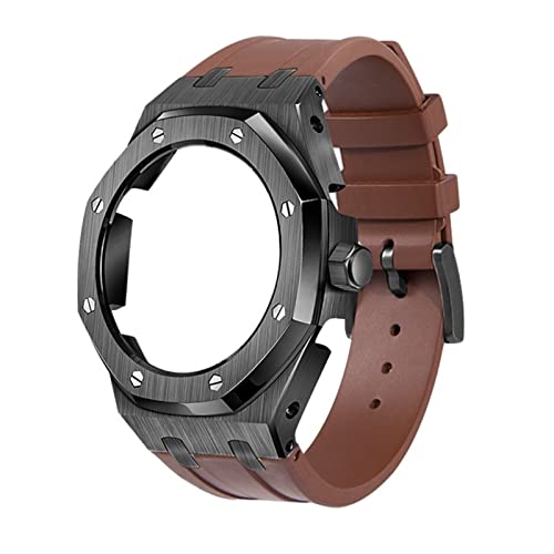 CWZZWS 5rd Kit Silicon Watch Band Gurt Metal Beprenzmodelle für GA2100/GA2110, Herren Uhrenmodding -Ersatzzubehör, Case Band with Tools CWZZWS 5rd Kit Silicon Watch Band Gurt Metal Beprenzmodelle für GA2100/GA2110, Herren Uhrenmodding -Ersatzzubehör, Case Band with Tools von CWZZWS