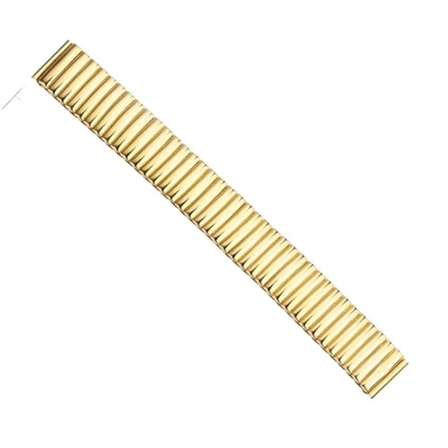 CWZZWS Elastisches Edelstahl -Uhrenband 18mm 20mm Frauen Männer Riemen Silber Gold Armband Expansion Armband Tool Uhren Accessoires Accessoires von CWZZWS