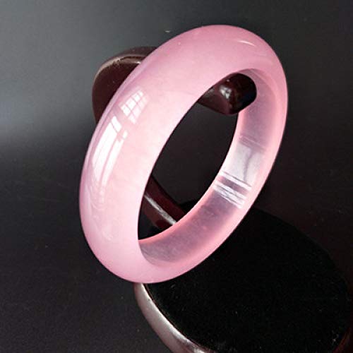 CWZZWS Frauenbänder Armband, rosa Quarzit-Jade-Armband, modische und exquisite Jade, geeignet als Frauen, Schmuck, 54-62 mm (56 mm) von CWZZWS