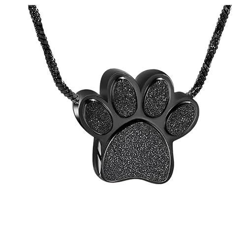 CWZZWS Girl Products Halskette für Frauen und Männer, 925 Sterling Silver Tierpfoten Paw Cat's Paw Dogs Paw Halskette Halskette Anhänger Fußabdrücke, Pfotenkette für Frauen, Reizgeschenke von CWZZWS