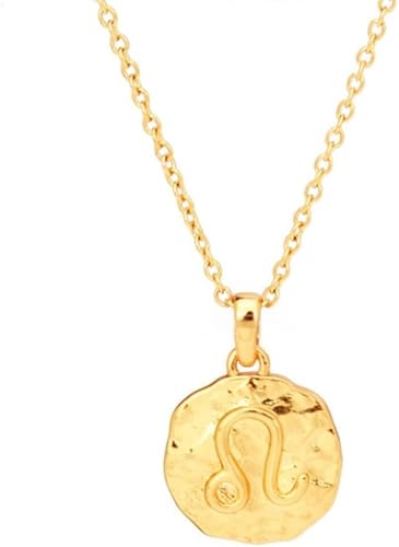 CWZZWS Halskette Silberketten für Frauen, retro doppelseitig Leo Anhänger Zodiac Zeichen Zircobirthstone Geschenkschmuck Schmuck Mutter Jungen Mädchen CWZZWS Halskette Silberketten für Frauen, retro doppelseitig Leo Anhänger Zodiac Zeichen Zircobirthstone Geschenkschmuck Schmuck Mutter Jungen Mädchen von CWZZWS