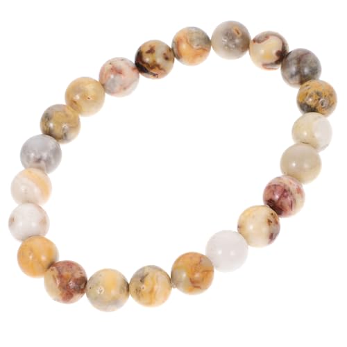 CWZZWS Mädchen Accessoires elastisches Kristallperlenarmband für Frauen und Männer strecken runde Perlen Armband Mode Accessoire für Halskette von CWZZWS