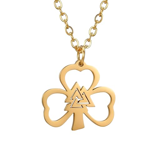 CWZZWS Mädchenprodukte 925 Sterling Silber St. Patricks Day Halsketten für Frauen und Männer, St. Patrick Symbol Charm Halskette Shamrock Luck CWZZWS Mädchenprodukte 925 Sterling Silber St. Patricks Day Halsketten für Frauen und Männer, St. Patrick Symbol Charm Halskette Shamrock Luck von CWZZWS