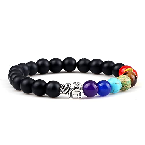 CWZZWS Natursteinarmband Vulkanic Rock Männer Karneian Tiger Augenperlen Armbänder Heilbänder Frauen Yoga Yoga von CWZZWS