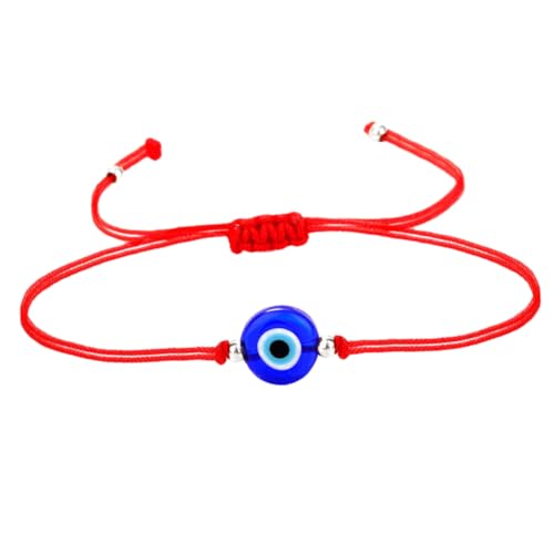 CWZZWS Red String Evil Eye Armband handgefertigter Schmuck für Frauen Männer Mode -Accessoire Goldperlen und Reize von CWZZWS