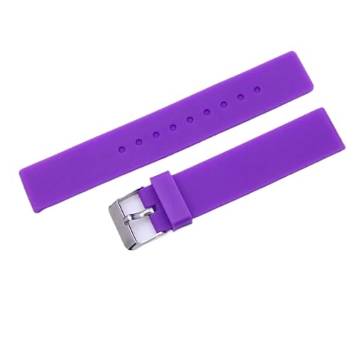 CWZZWS Silikon Ersatz -Uhrengurte, Gummi, Männer- und Frauen farbenfrohe Uhrengurtzubehör von CWZZWS