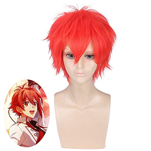 Cosplay wig Anime Game idolish7 wig nanase Riku cosplay Perücken Kostümparty Perücken für Männer Frauen + Perückenkappe von CWZZWS