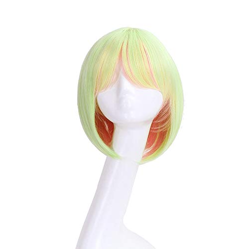 Cosplay wig Anime kein Spiel kein Leben Nogemu Noraifu Tet Teto Short Perücken Cosplay Kostüm Hitzebeständige synthetische Haare Frauen Frauen Cosplay -Perücken von CWZZWS