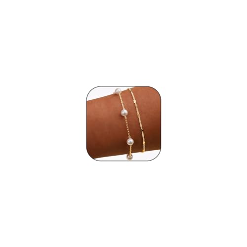Mädchen von Mädchen Schmuck Set Chunky Paperclip Link Kette Armbänder Goldperlen zierlich Perlenarmband Schmuck Geschenk für Frauen Mädchen Accessoires Mädchen von Mädchen Schmuck Set Chunky Paperclip Link Kette Armbänder Goldperlen zierlich Perlenarmband Schmuck Geschenk für Frauen Mädchen Accessoires von CWZZWS