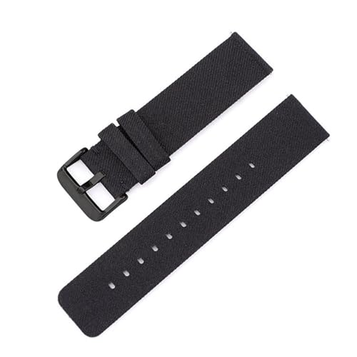 Nylon Canvas Watch Band gewebtes Softgürtel Universal Armband für Männer Frauen Sport schneller Release -Armbandband Band von CWZZWS